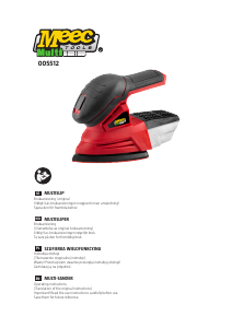 Manual Meec Tools 005-512 Delta Sander