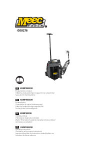 Instrukcja Meec Tools 008-276 Kompresor