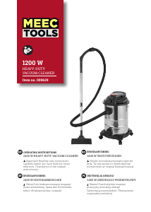 Manual Meec Tools 007-900 Vacuum Cleaner