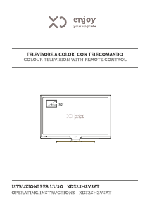 Manual XD XD32SH2VSAT LED Television