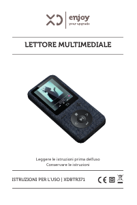 Manuale XD XDBTR371 Lettore Mp3