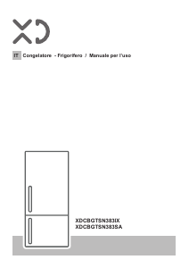 Manuale XD XDCBGTSN383IX Frigorifero-congelatore