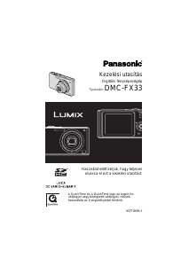 Használati útmutató Panasonic DMC-FX33E Lumix Digitális fényképezőgép