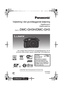 Brugsanvisning Panasonic DMC-GH3HEC Lumix Digitalkamera