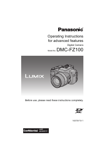 Manual Panasonic DMC-FZ100EG Lumix Digital Camera