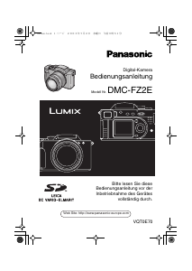 Bedienungsanleitung Panasonic DMC-FZ2E Lumix Digitalkamera