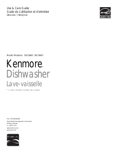 Manual Kenmore 587.14662 Dishwasher