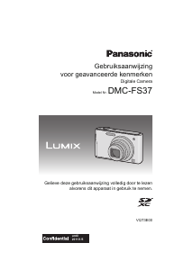 Handleiding Panasonic DMC-FS37EP Lumix Digitale camera