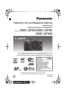Brugsanvisning Panasonic DMC-GF6XEC Lumix Digitalkamera