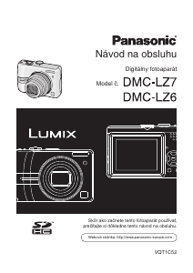 Návod Panasonic DMC-LZ7 Lumix Digitálna kamera