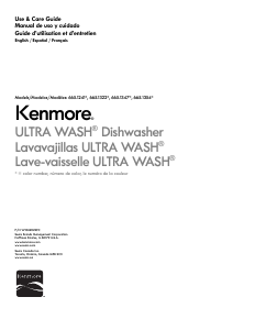 Manual Kenmore 665.12413 Dishwasher