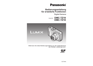 Bedienungsanleitung Panasonic DMC-TZ18EF Lumix Digitalkamera