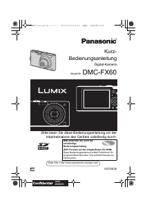 Bedienungsanleitung Panasonic DMC-FX60 Lumix Digitalkamera