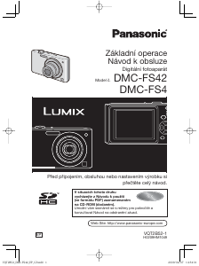 Manuál Panasonic DMC-FS4 Lumix Digitální fotoaparát