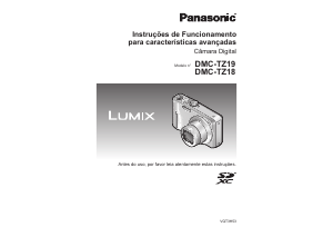 Manual Panasonic DMC-TZ18EB Lumix Câmara digital