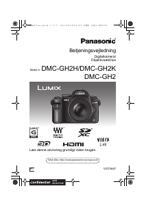 Brugsanvisning Panasonic DMC-GH2HEC Lumix Digitalkamera