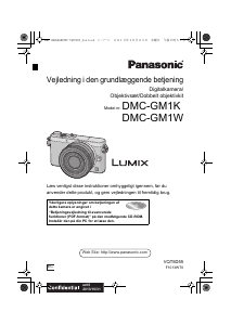 Brugsanvisning Panasonic DMC-GM1KEC Lumix Digitalkamera
