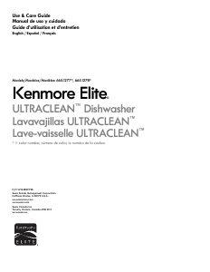 Mode d’emploi Kenmore 665.12774 Lave-vaisselle