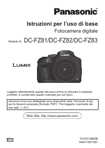 Manuale Panasonic DC-FZ83EG Lumix Fotocamera digitale