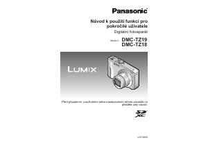 Manuál Panasonic DMC-TZ19EF Lumix Digitální fotoaparát