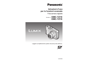 Manuale Panasonic DMC-TZ19EB Lumix Fotocamera digitale