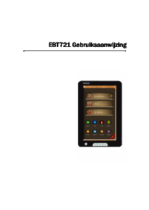 Handleiding DIFRNCE EBT721 E-reader