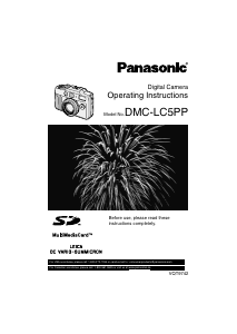 Manual Panasonic DMC-LC5PP Digital Camera