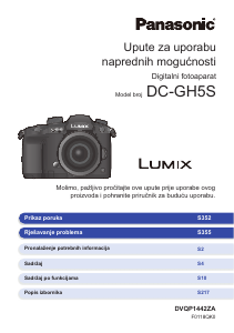 Priručnik Panasonic DC-GH5S Lumix Digitalni fotoaparat