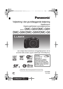 Brugsanvisning Panasonic DMC-G6WEC Lumix Digitalkamera