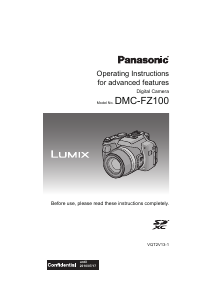 Manual Panasonic DMC-FZ100EB Lumix Digital Camera