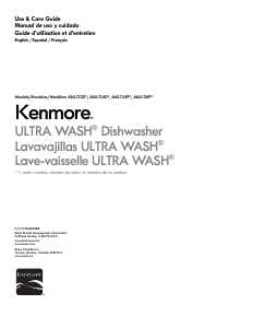 Manual de uso Kenmore 665.13202 Lavavajillas