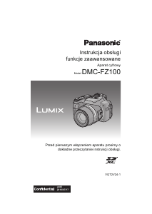 Instrukcja Panasonic DMC-FZ100EF Lumix Aparat cyfrowy