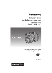 Manuale Panasonic DMC-FZ100EP Lumix Fotocamera digitale
