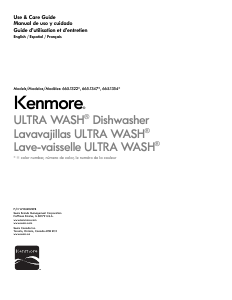 Manual de uso Kenmore 665.13223 Lavavajillas