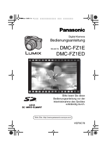 Bedienungsanleitung Panasonic DMC-FZ1E Lumix Digitalkamera