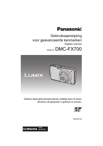 Handleiding Panasonic DMC-FX700EB Lumix Digitale camera