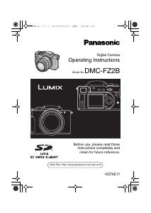Manual Panasonic DMC-FZ2B Lumix Digital Camera