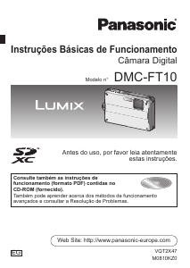 Manual Panasonic DMC-FT10EG Lumix Câmara digital