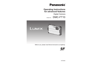 Manual Panasonic DMC-FT10E Lumix Digital Camera