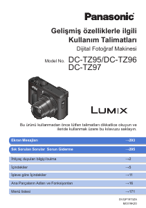 Kullanım kılavuzu Panasonic DC-TZ95EP Lumix Dijital kamera