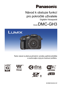 Manuál Panasonic DMC-GH3EG Lumix Digitální fotoaparát