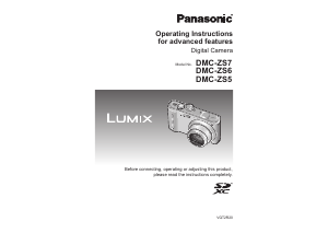 Manual Panasonic DMC-ZS6 Lumix Digital Camera