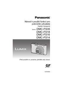 Manuál Panasonic DMC-FS18EB Lumix Digitální fotoaparát