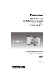 Manuale Panasonic DMC-FS37EB Lumix Fotocamera digitale