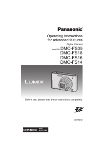Manual Panasonic DMC-FS14EF Lumix Digital Camera