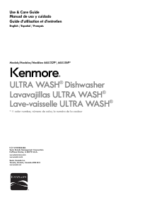 Handleiding Kenmore 665.15693 Vaatwasser