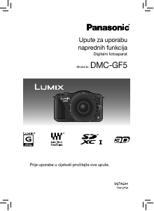 Priručnik Panasonic DMC-GF5EG Lumix Digitalni fotoaparat