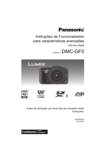 Manual Panasonic DMC-GF5EC Lumix Câmara digital