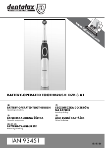 Bedienungsanleitung Dentalux DZB 3 A1 Elektrozahnbürste