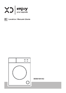 Manuale XD XDS61041A3 Lavatrice